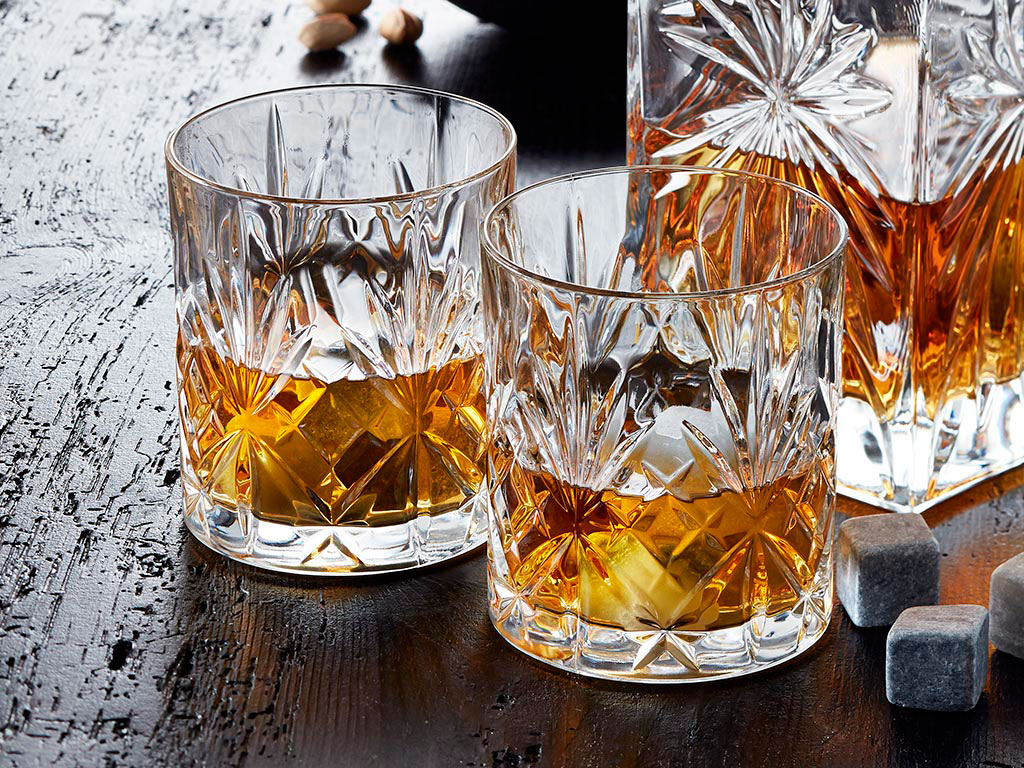 Lyngby Glas Whisky 31 cl 6 stk, Melodia